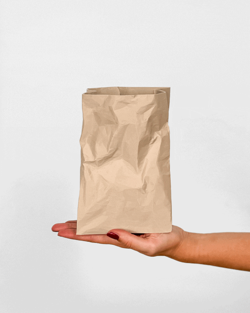 Džungla paperbag vaza za suho cvijeće